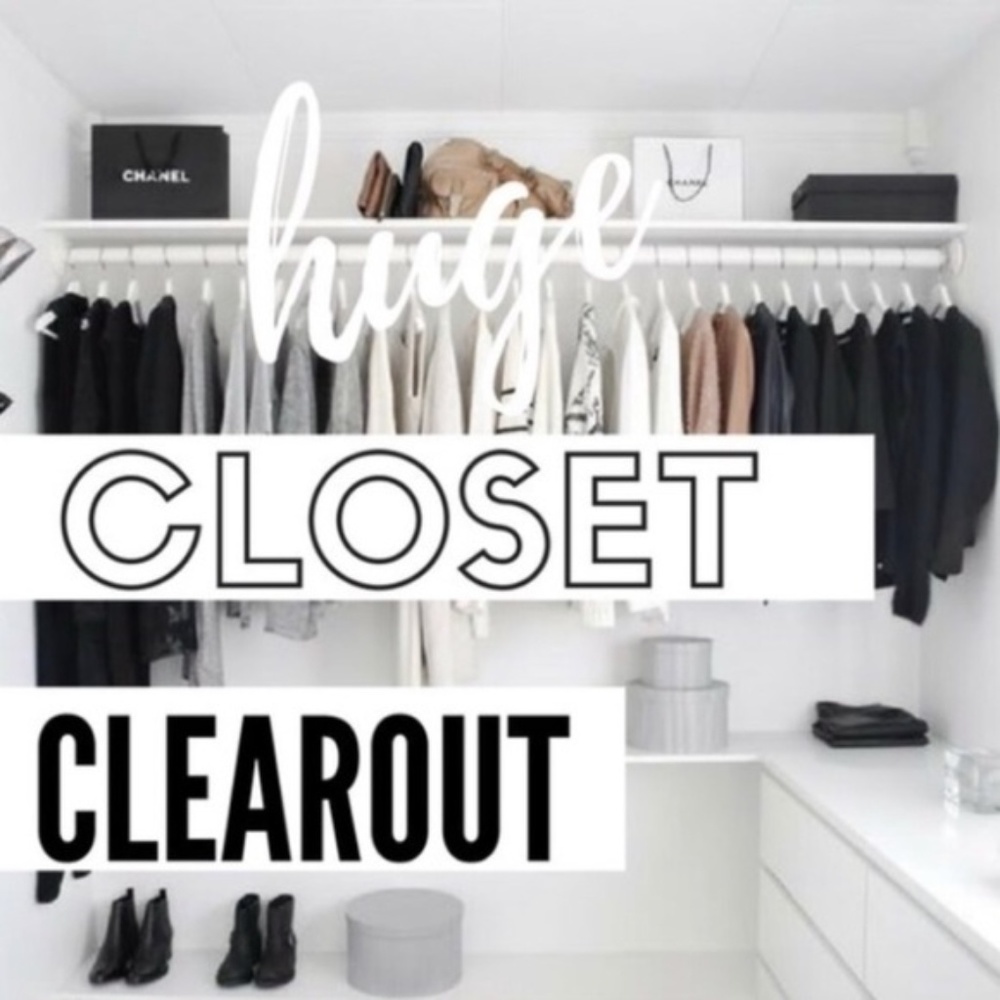 CLOSET SALE - ALL OFFERS ACCEPTED